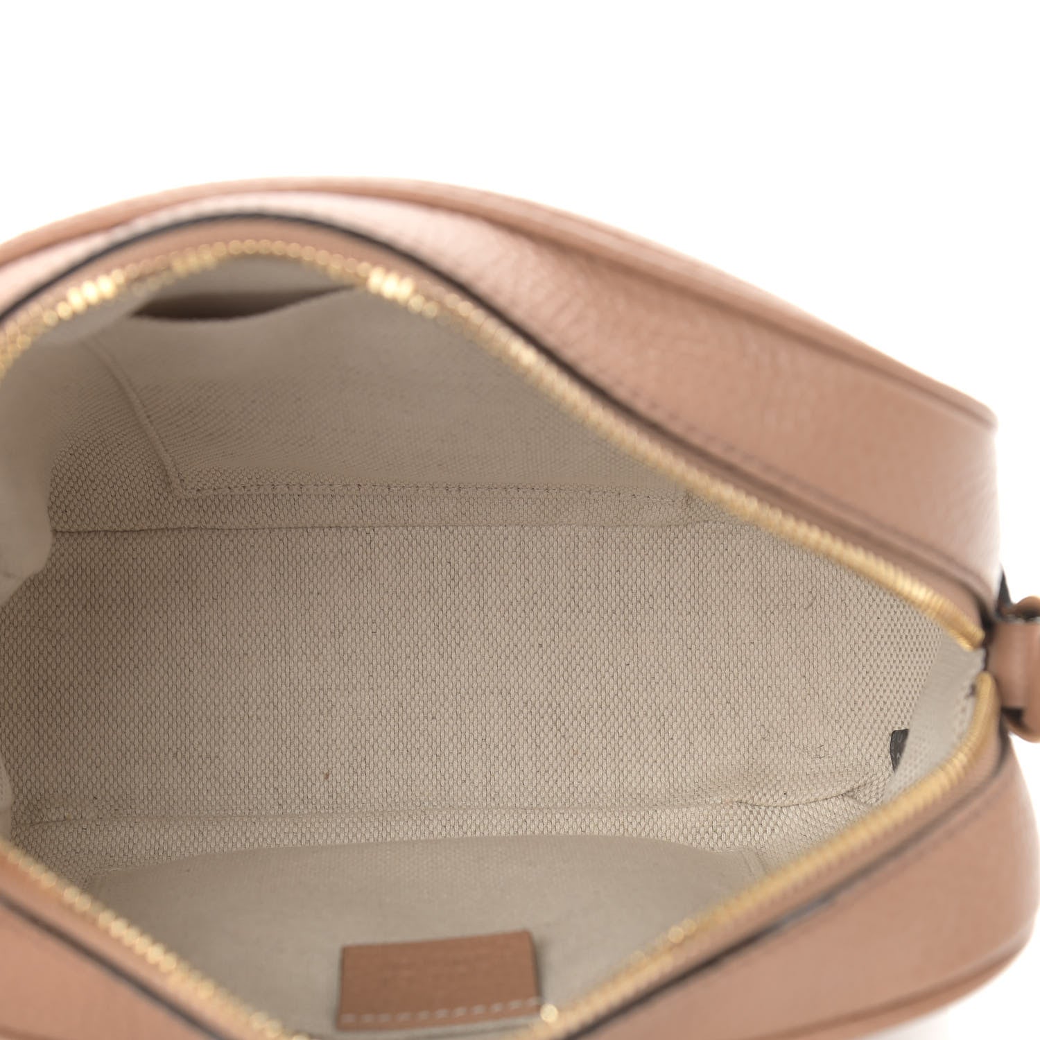 Gucci Pebbled Calfskin Small Soho Disco Bag Camelia 5 of 9