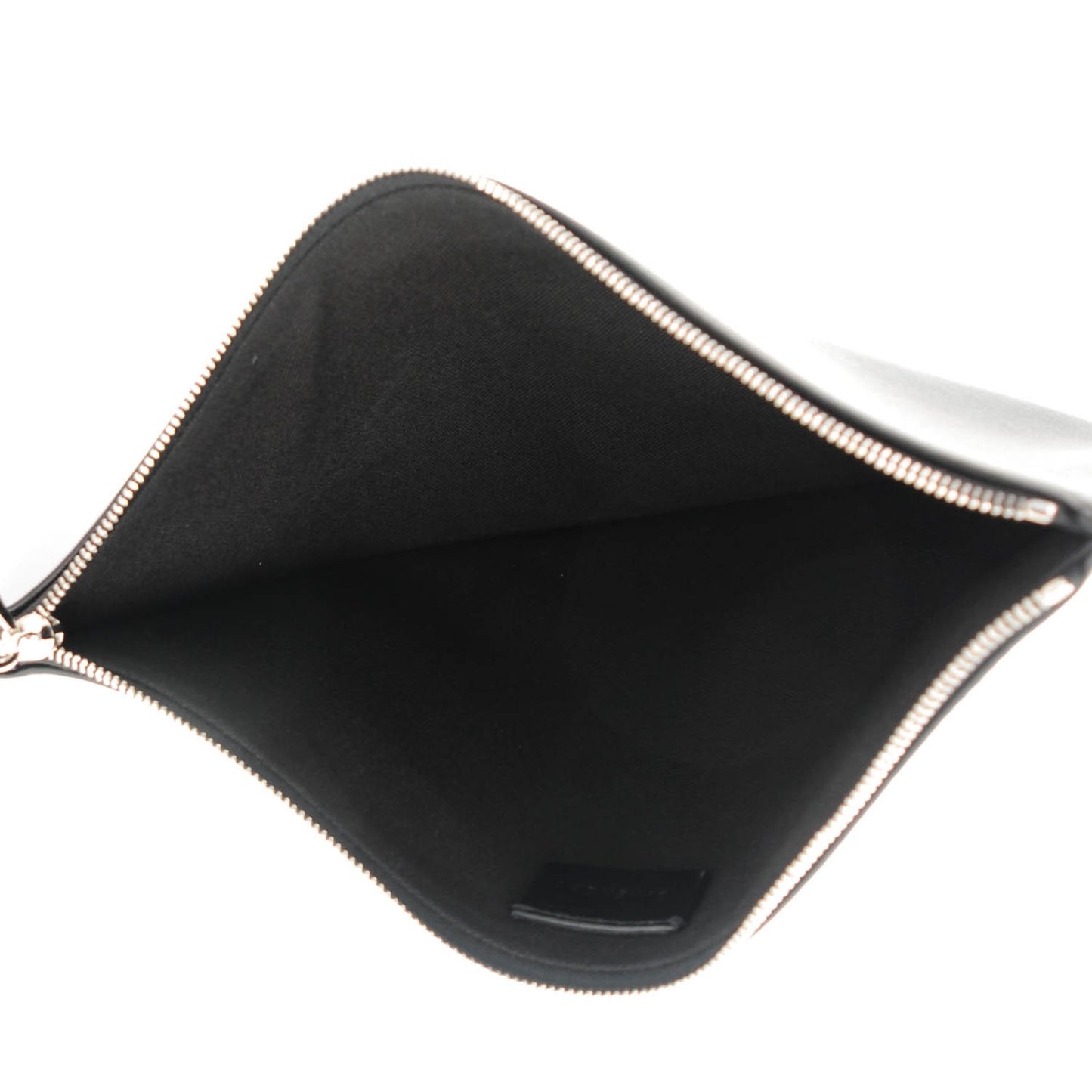 Calfskin I Feel Love Medium Pouch Black