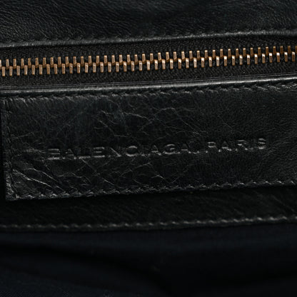 Balenciaga Agneau Classic Hardware Large Sunday Tote Black 7 of 14