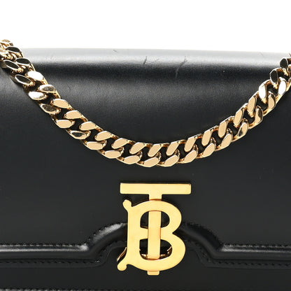 Burberry Calfskin Mini TB Bag Black 8 of 10