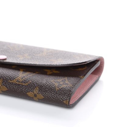 Louis Vuitton Monogram Emilie Wallet Rose Ballerine 8 of 10