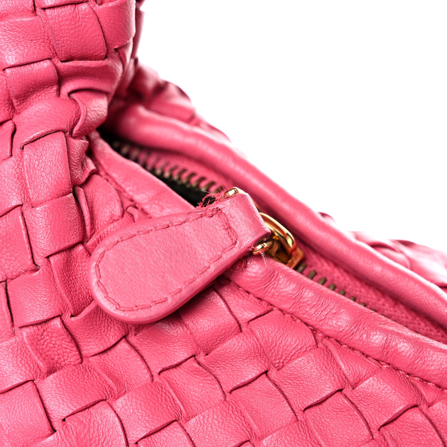 Bottega Veneta Nappa Intrecciato Large Veneta Hobo Rosa Shock 15 of 16