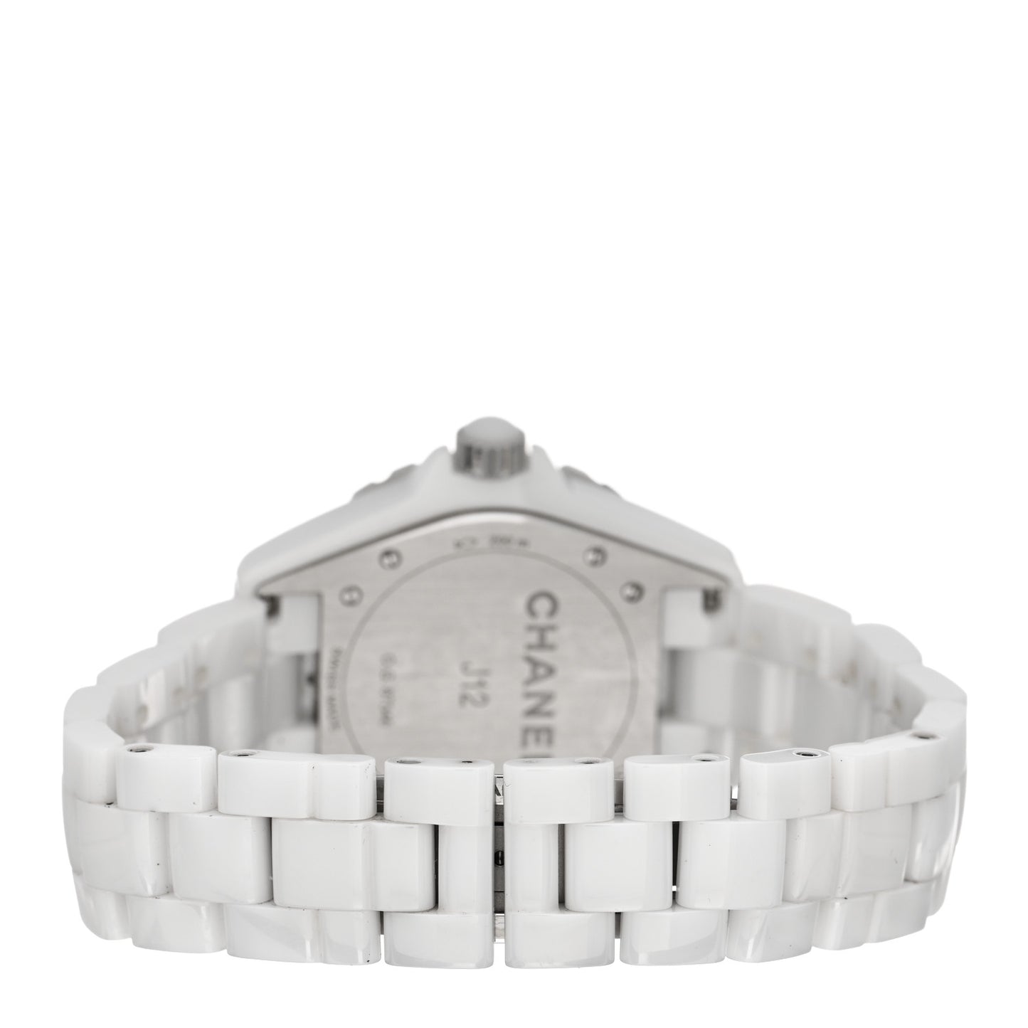 Stainless Steel Ceramic 38mm J12 Automatic Watch White