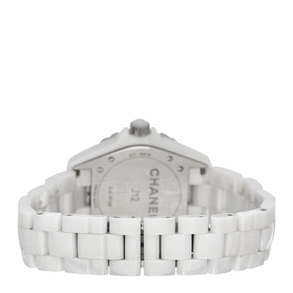 Chanel Stainless Steel Ceramic 38mm J12 Automatic Watch White 3 of 4