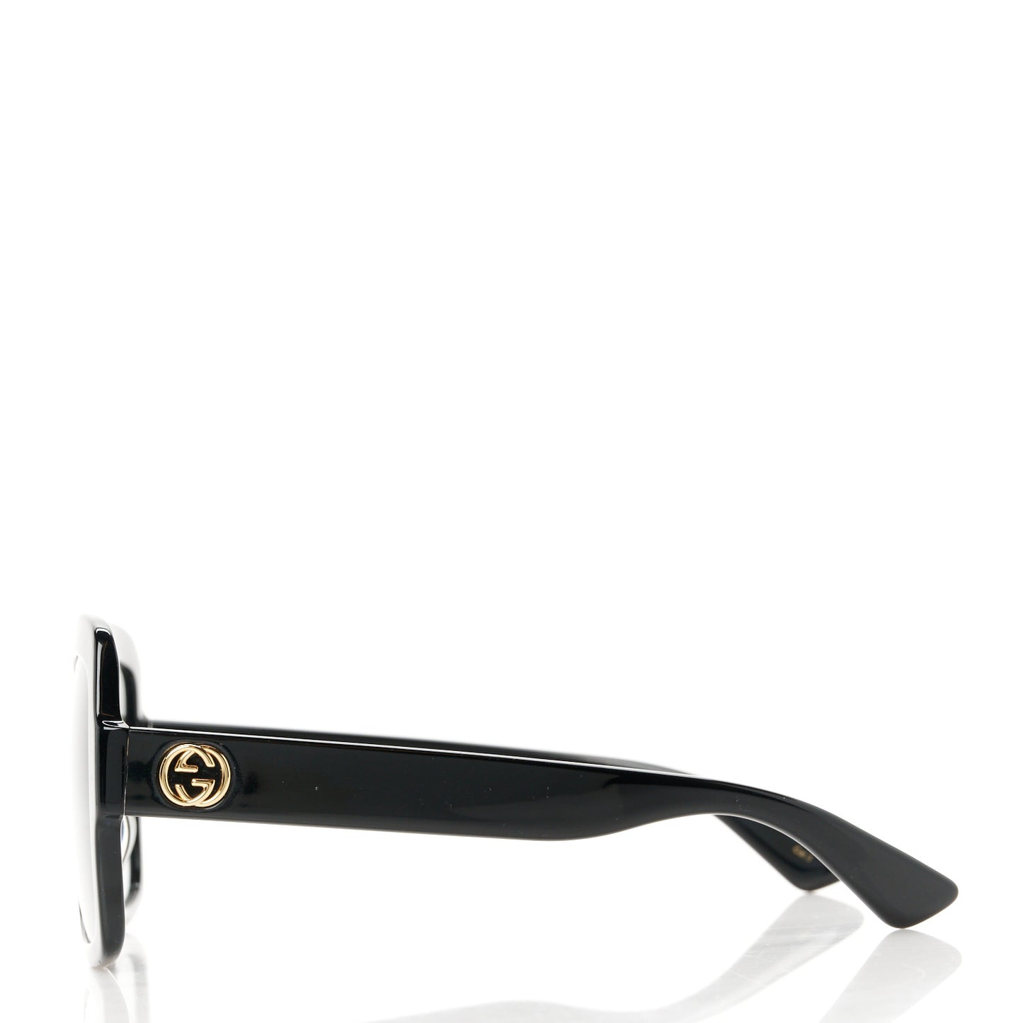 Acetate Square Frame Sunglasses GG0036S Black
