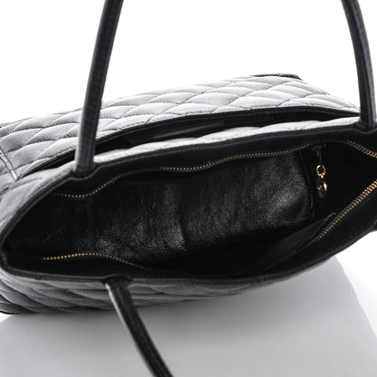 Chanel Caviar Quilted Medallion Tote Black 5 of 7