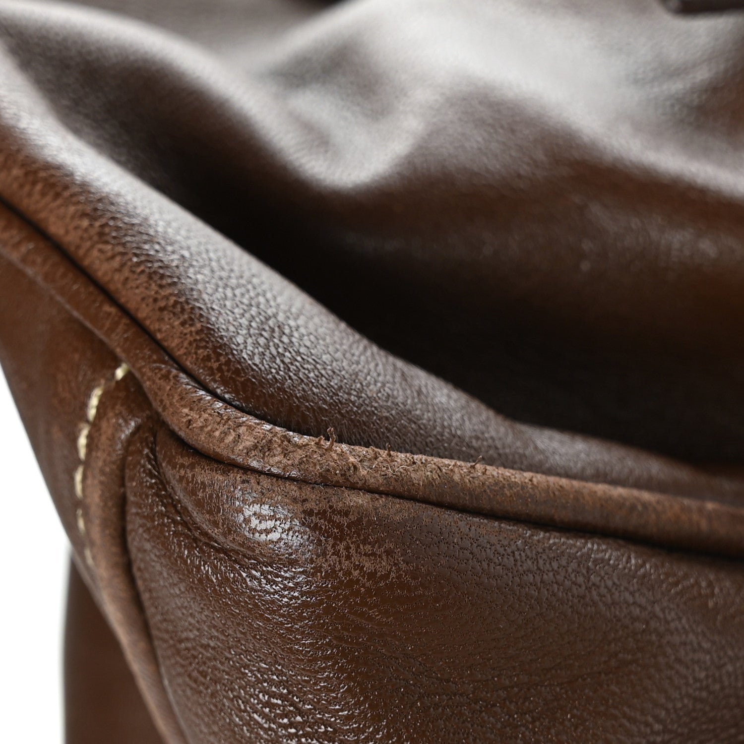 Prada Nappa Hydra Shoulder Bag Terra 9 of 10