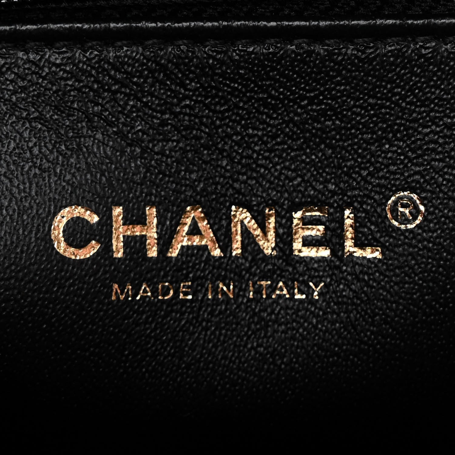 Chanel Caviar Quilted Medium CC Filigree Vanity Case Black 6 of 11