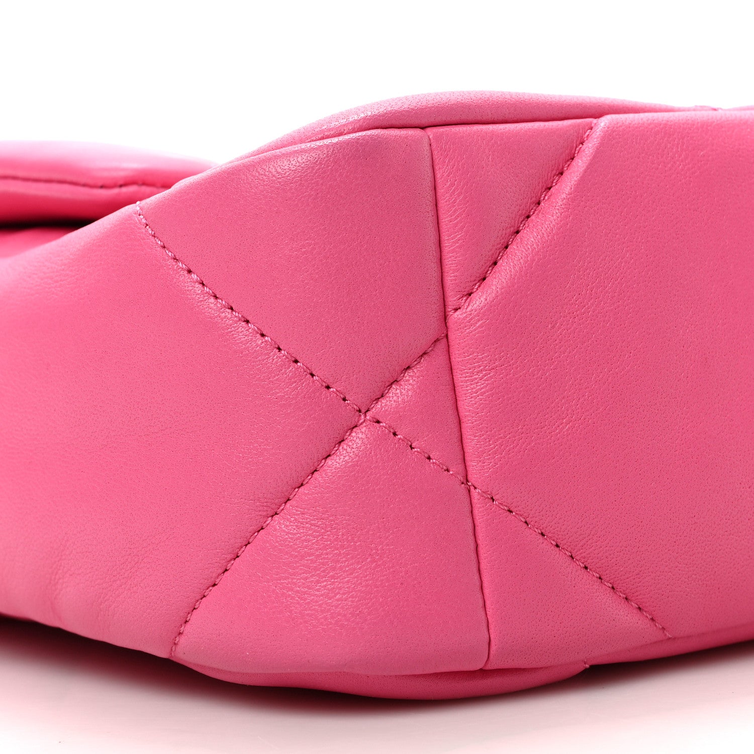 Chanel Lambskin Quilted Medium Chanel 19 Flap Pink 8 of 9