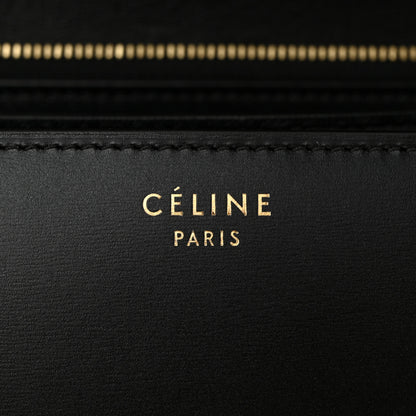 Celine Box Calfskin Medium Classic Box Flap Black 6 of 11