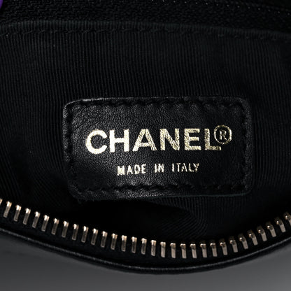Chanel Lambskin Chocolate Bar Quilted Small Shoulder Bag Black 5 of 9