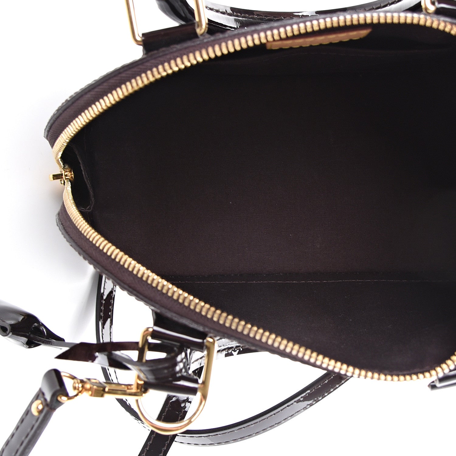 Louis Vuitton Vernis Alma BB Amarante 4 of 9