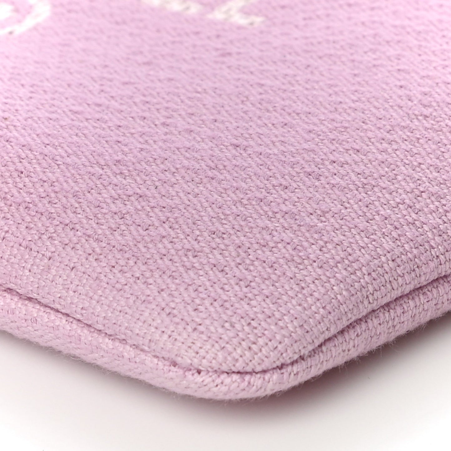 Mixed Fibers Small Deauville Pouch Pink