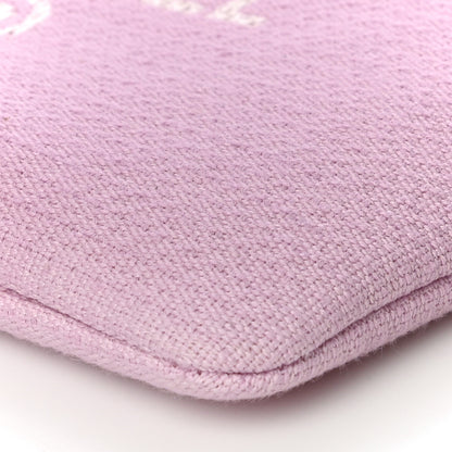 Chanel Mixed Fibers Small Deauville Pouch Pink 8 of 8