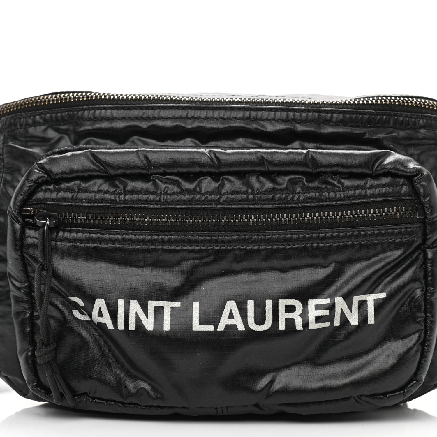 Saint Laurent Nylon Logo Nuxx Body Belt Bag Black 8 of 10