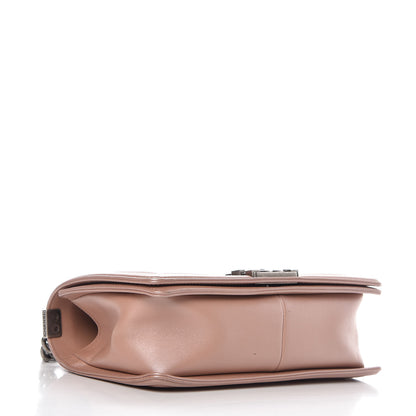 Chanel Metallic Calfskin Medium Boy Flap Pink 4 of 14