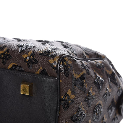 Louis Vuitton Monogram Sequins Eclipse Speedy 28 Black 12 of 13