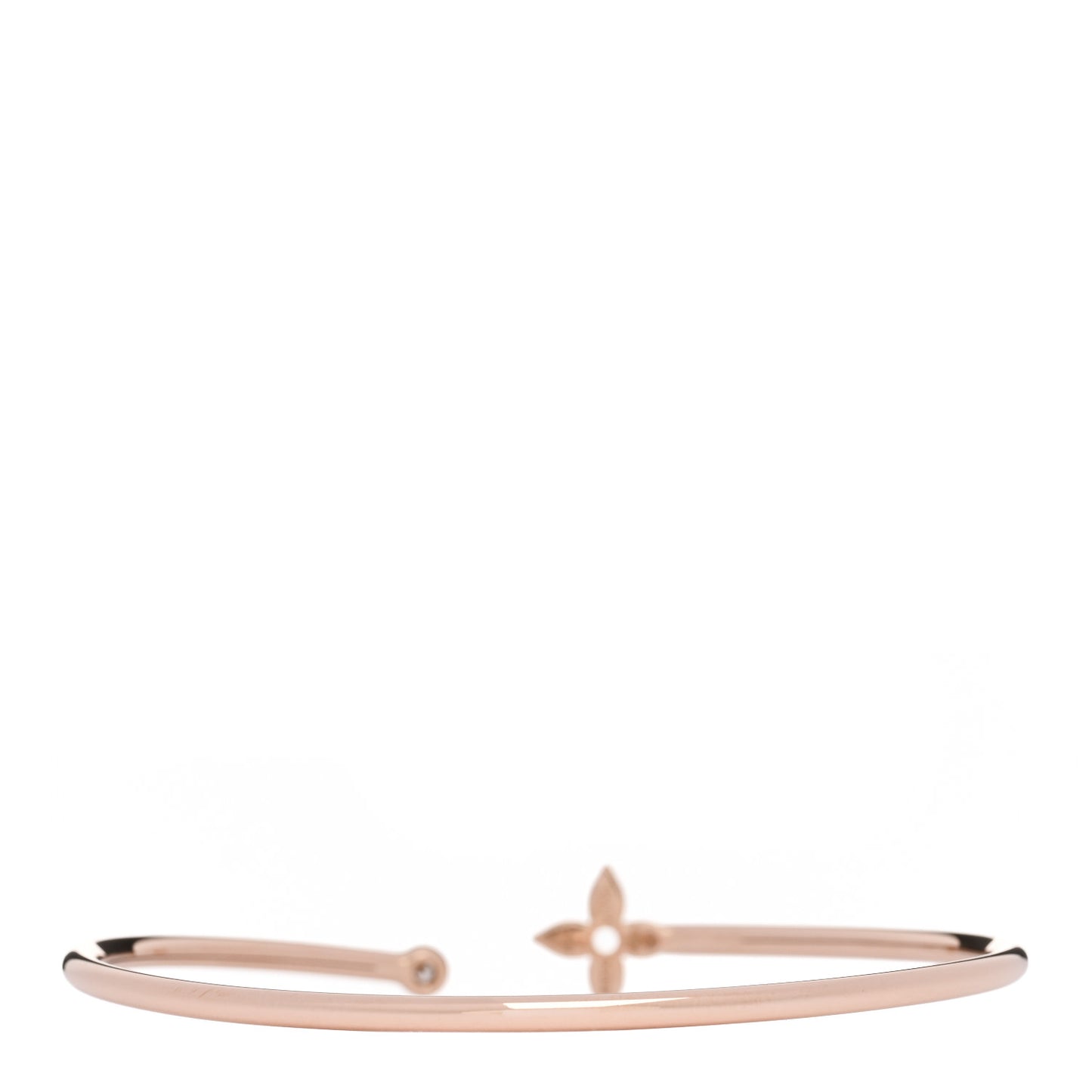 18K Pink Gold Diamond Idylle Blossom Twist Bracelet
