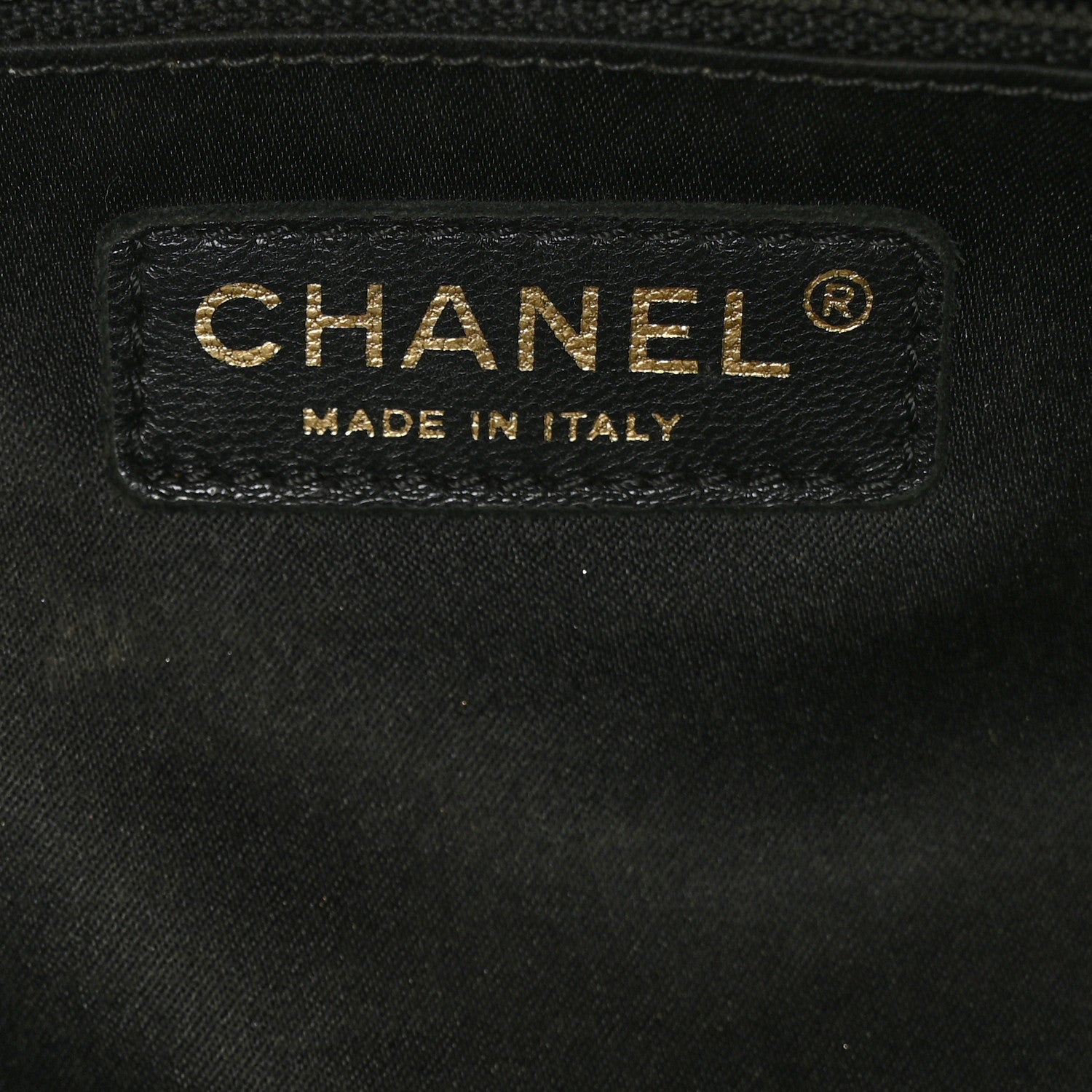 Chanel Caviar Quilted XL Grand Shopping Tote GST Black 7 of 11