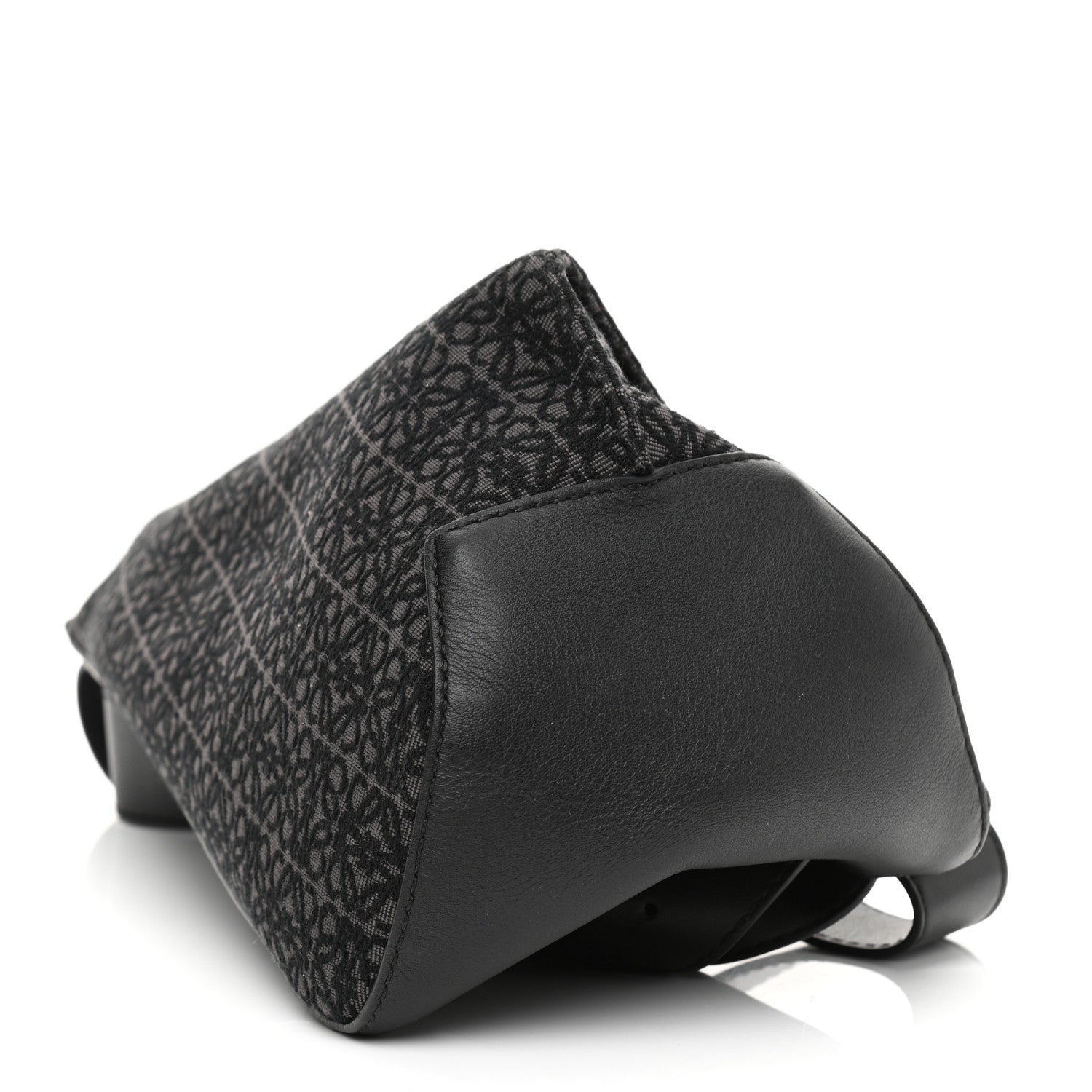 Loewe Jacquard Anagram Calfskin Anton Sling Anthracite Black 4 of 9