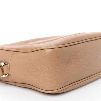 Gucci Pebbled Calfskin Small Soho Disco Bag Rose Beige 10 of 13