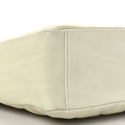 Chanel Caviar Quilted Petit Shopping Tote PST Light Beige 8 of 11