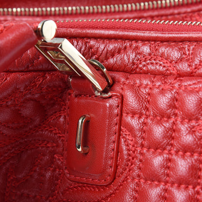 Versace Barocco Quilted Nappa Vanitas Demetra Bag Red 15 of 28