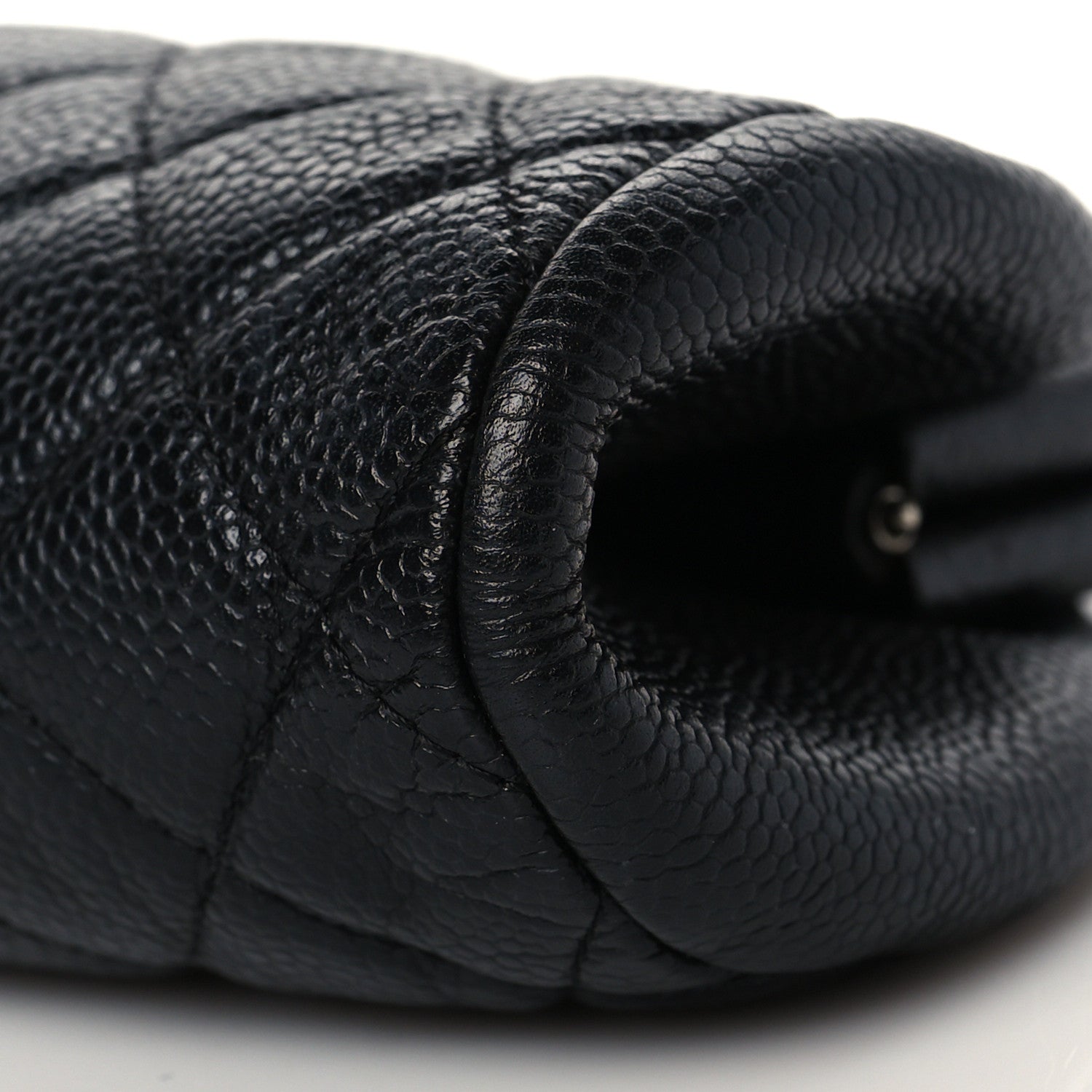 Chanel Caviar Quilted Timeless Clutch Black 9 of 13