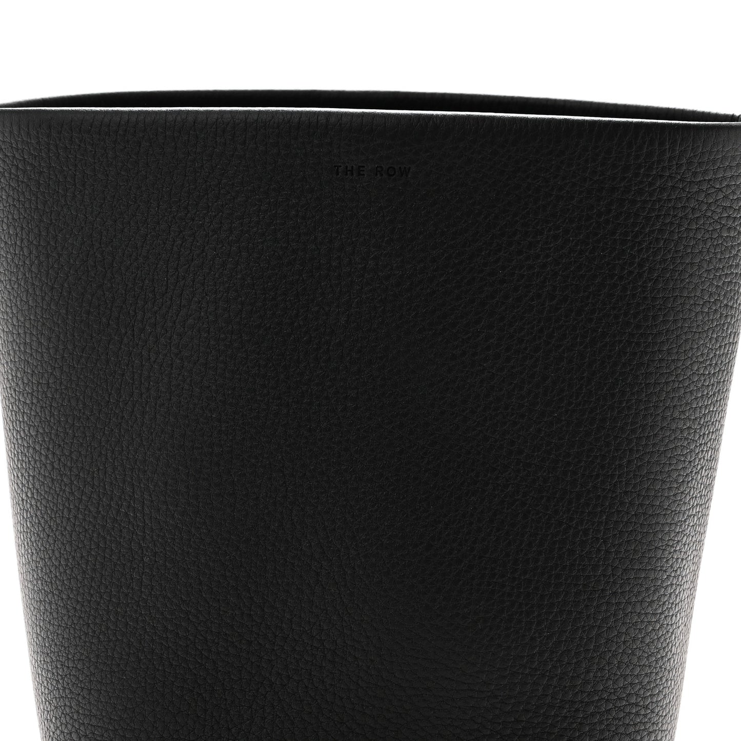 Grained Calfskin Small N/S Park Tote Black
