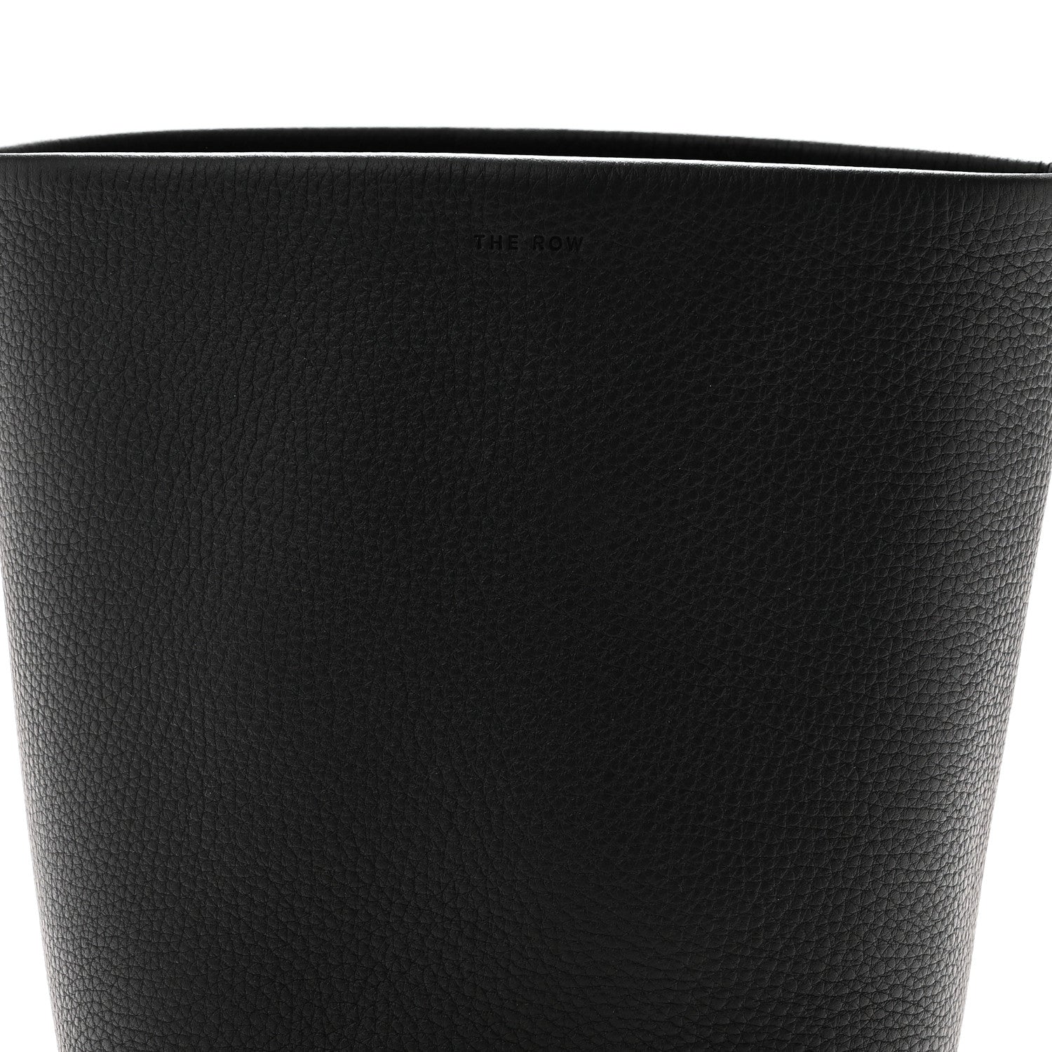 The Row Grained Calfskin Small N/S Park Tote Black 7 of 9