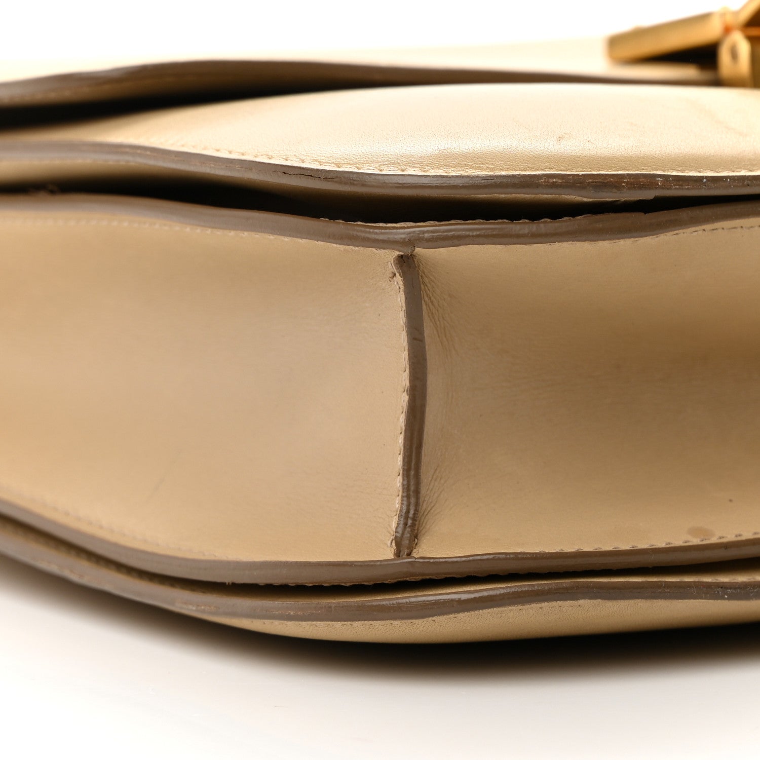 Celine Box Calfskin Medium Classic Box Flap Bag Powder 10 of 21