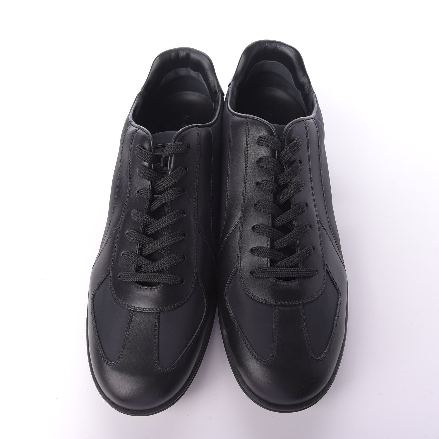 Louis Vuitton Calfskin Nylon Pulse Sneaker 9 Black 6 of 10