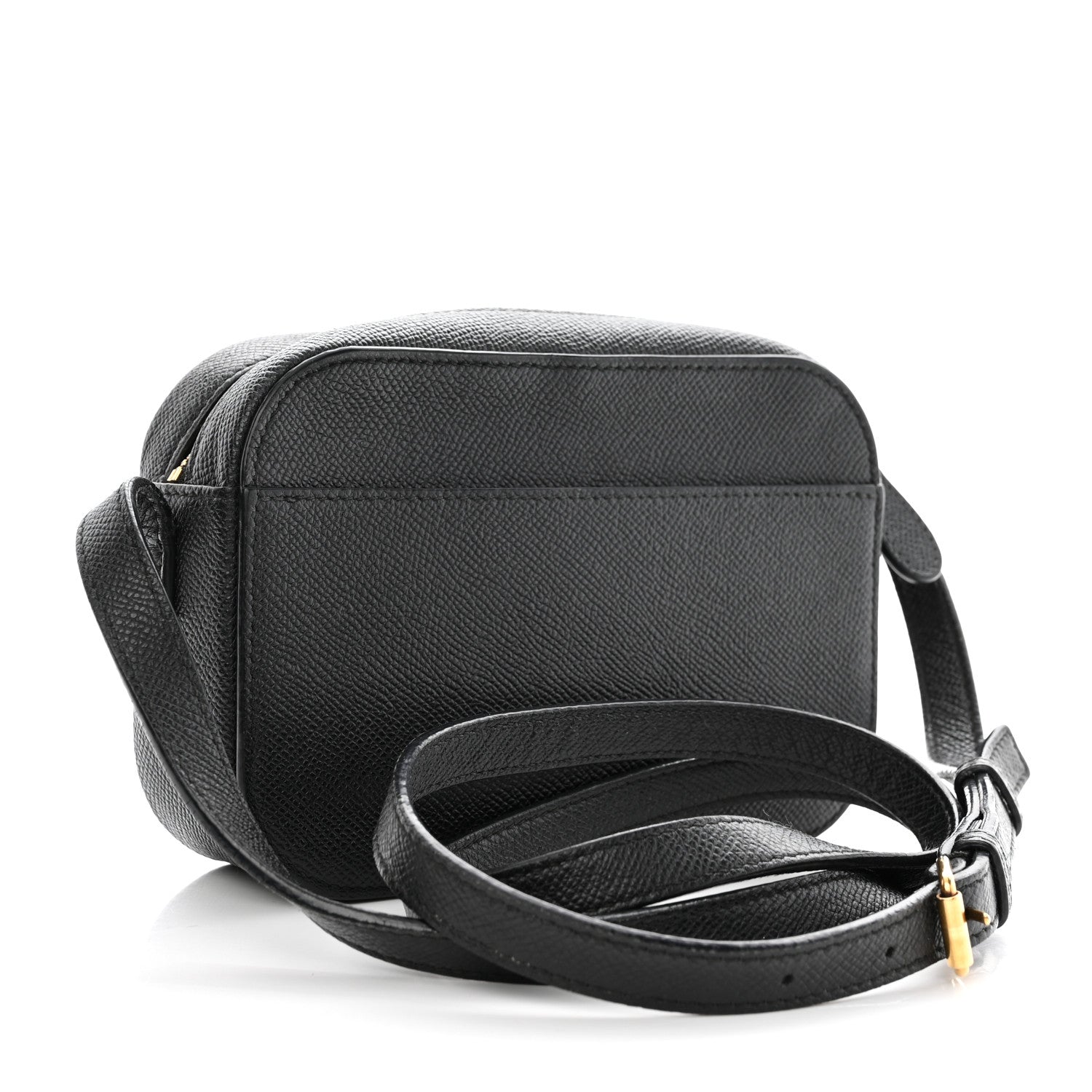 Balenciaga Signature Grained Calfskin Logo XS Ville Camera Bag Black White 3 of 13