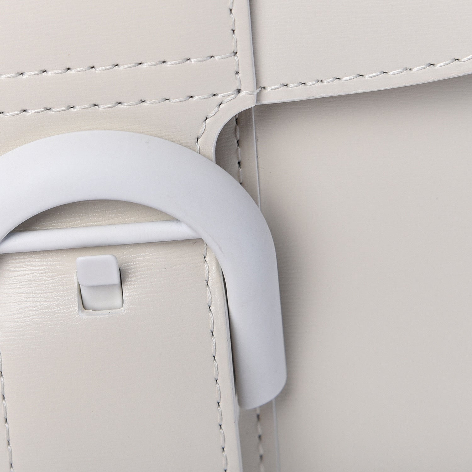 Delvaux Box Calfskin Mini Brillant Satchel Ivory 12 of 13