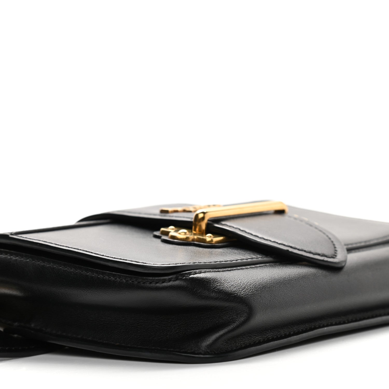 Prada Saffiano City Calf Cahier Belt Bag Black 7 of 12