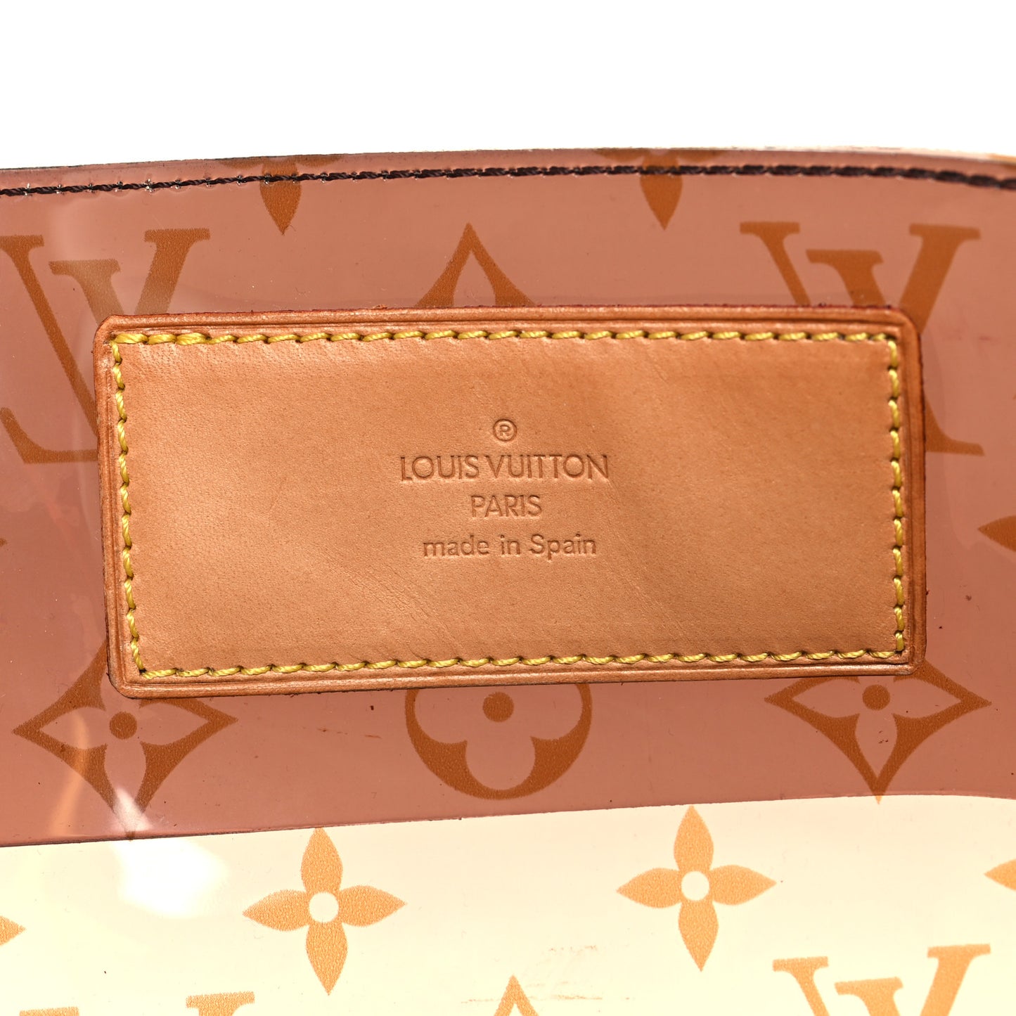 Vinyl Monogram Ambre Sac Cabas GM