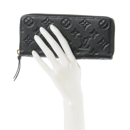 Louis Vuitton Empreinte Clemence Wallet Black 2 of 7