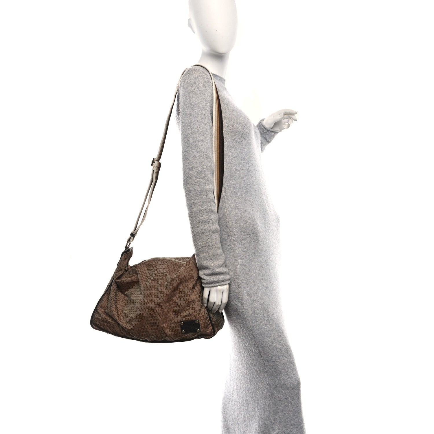 Fendi Nylon FF Messenger Bag 2 of 10