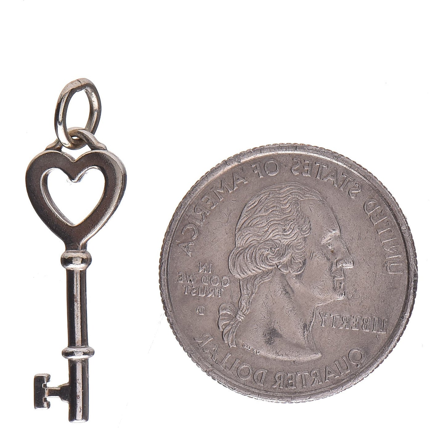 Sterling Silver Mini Key Pendant