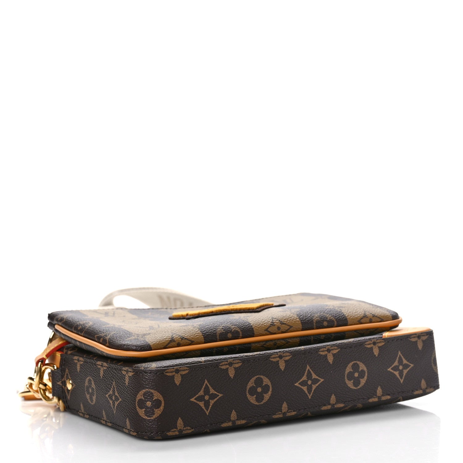 Louis Vuitton X NIGO Reverse Monogram Stripes Trio Messenger 4 of 8