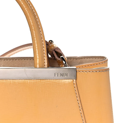 Fendi Vitello Vernice Camoscio Petite 2Jours Tote Make Up 9 of 18