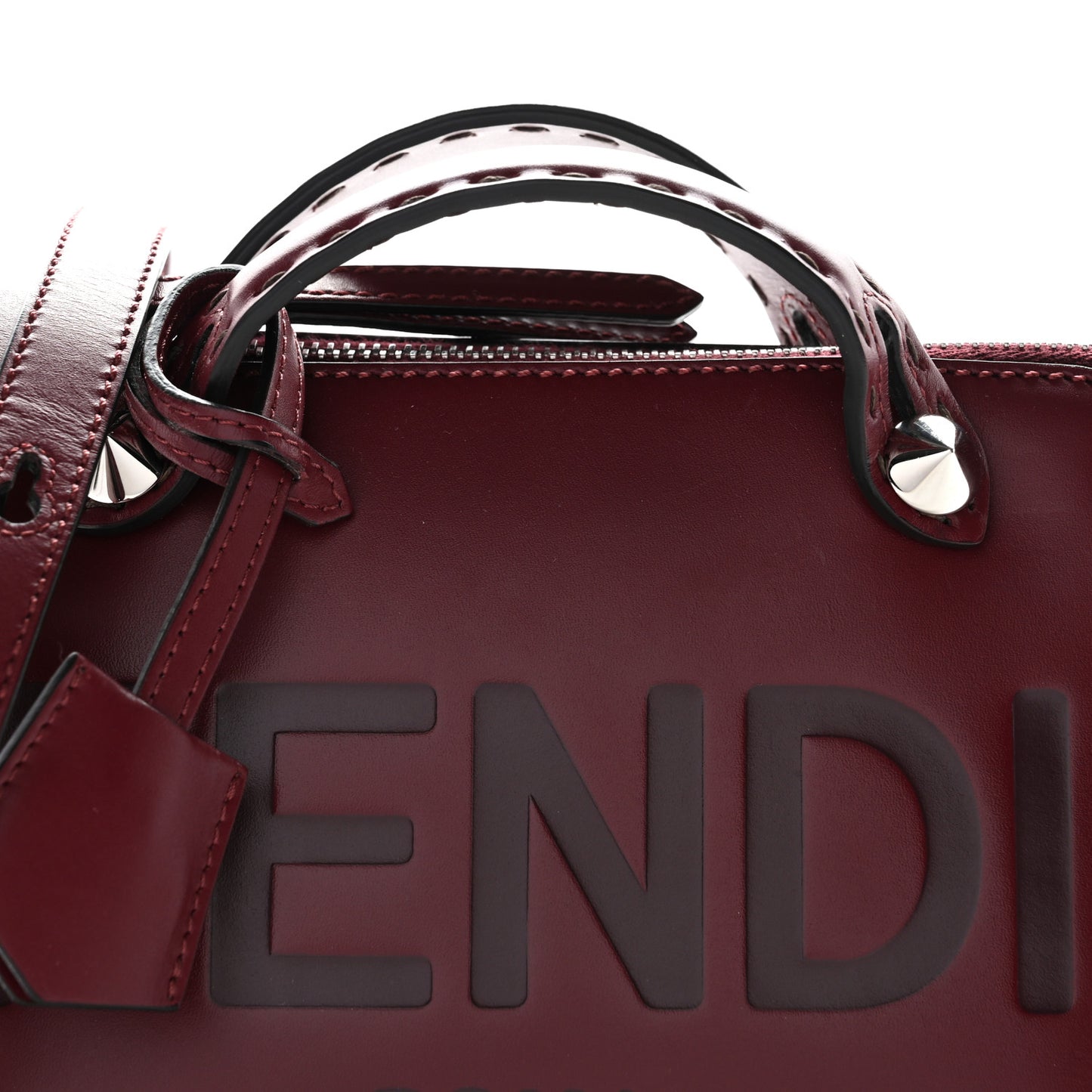 Vitello King Logo Embossed Mini By The Way Boston Bag Barlo