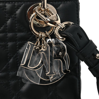 Christian Dior Lambskin Cannage Small My ABCDior Lady Dior Black 11 of 12