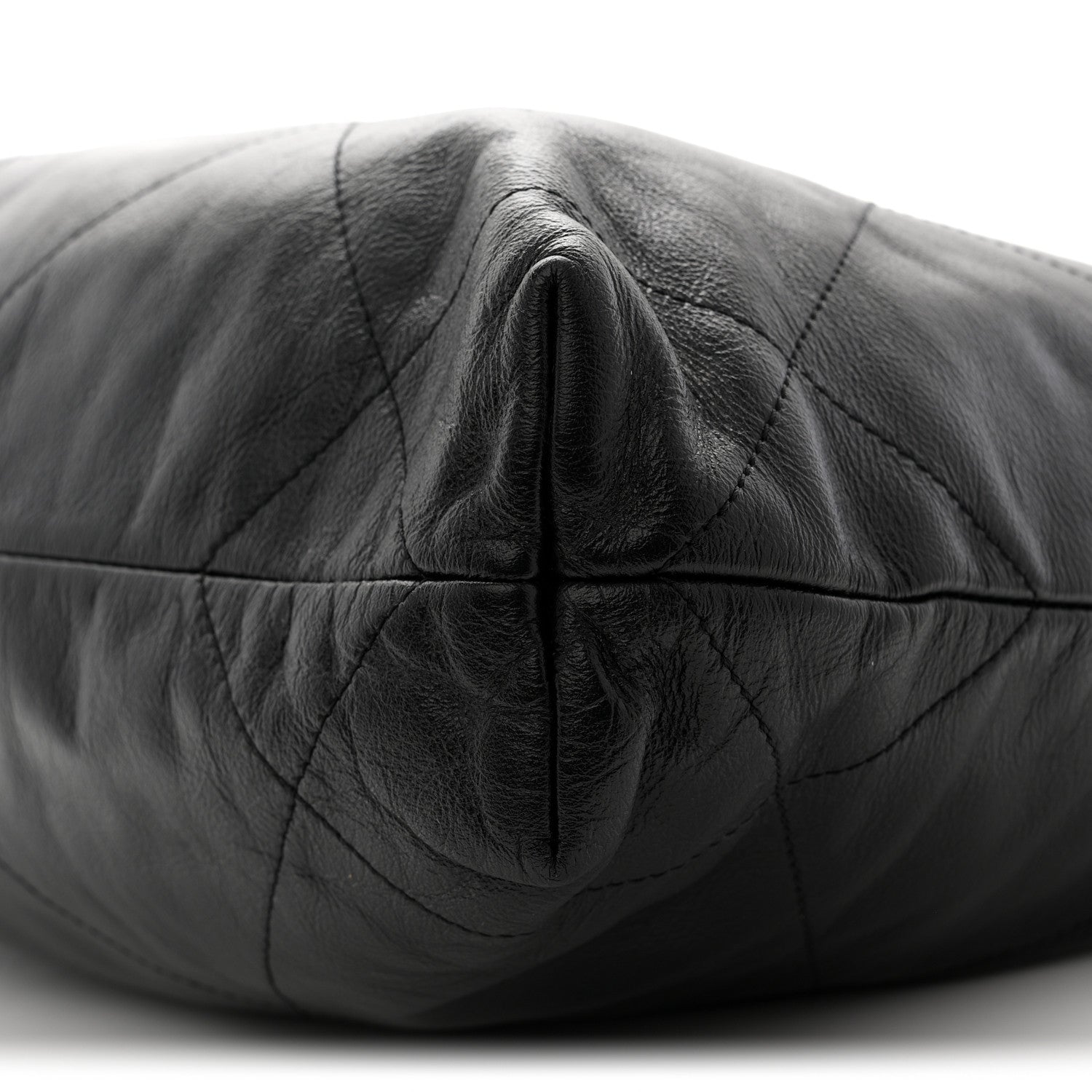 Chanel Shiny Calfskin Quilted Small Chanel 22 Black 11 of 11
