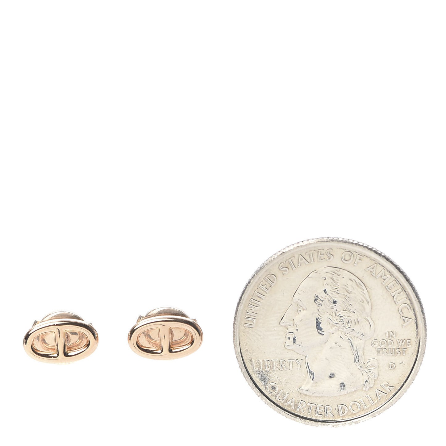 18K Rose Gold TPM Farandole Stud Earrings