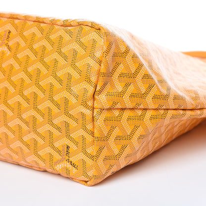 Goyard Goyardine Saint Louis PM Yellow 9 of 11
