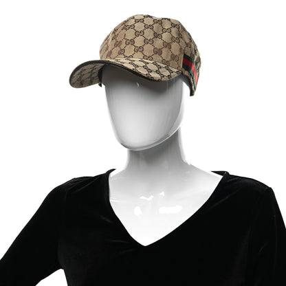 Gucci Monogram Web Baseball Hat L Beige Cocoa 2 of 9