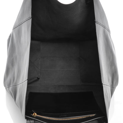 Celine Lambskin Horizontal Cabas Black 5 of 6