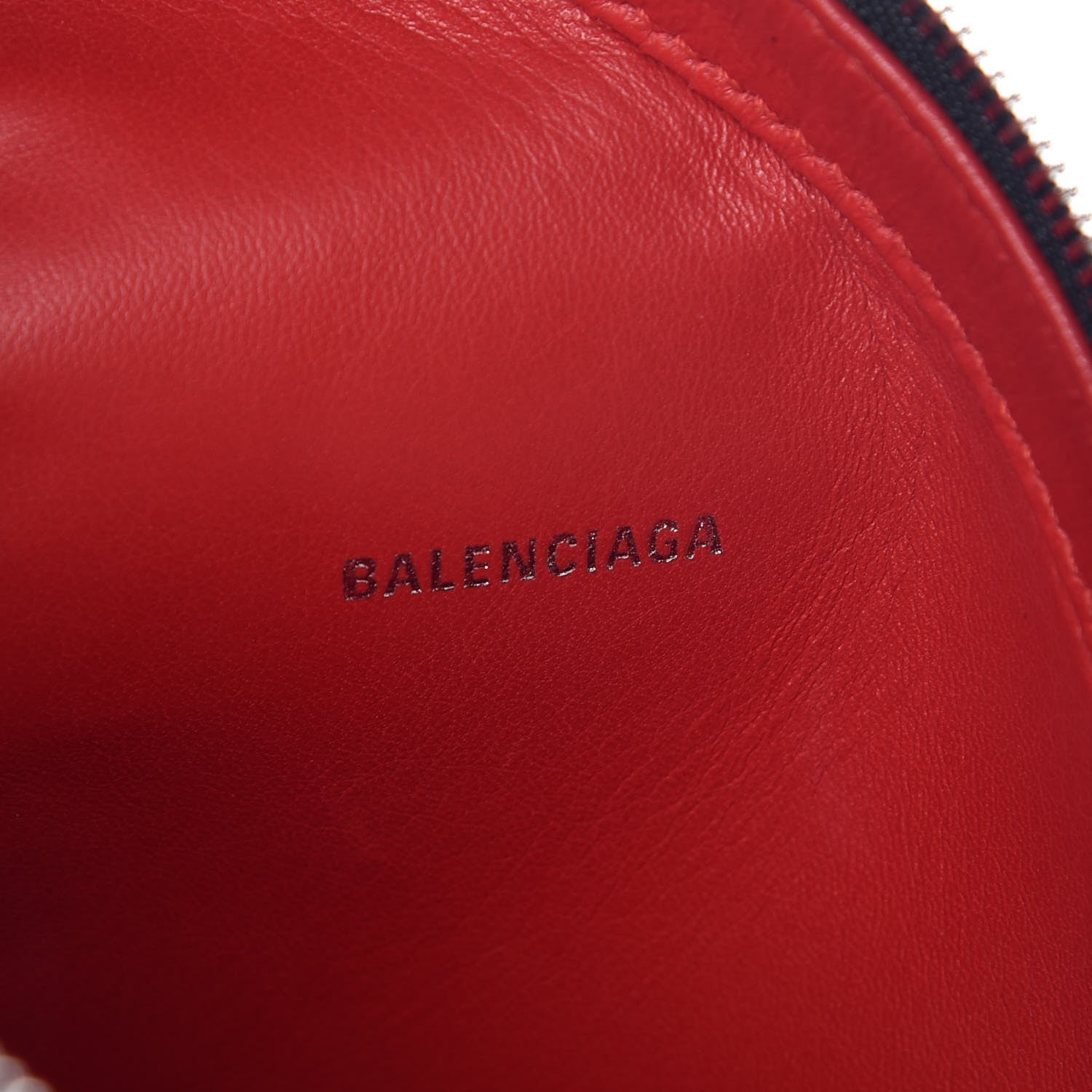 Balenciaga Calfskin Triangle Crossbody Bag Black 6 of 7