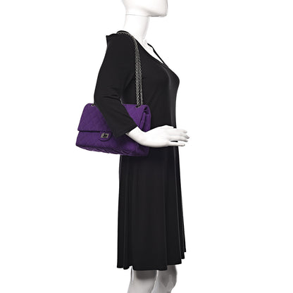 Chanel Jersey Quilted 2.55 Reissue 226 Purple 2 of 10